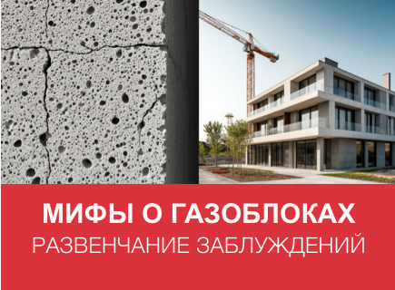 Мифы о газоблоках: развенчание заблуждений